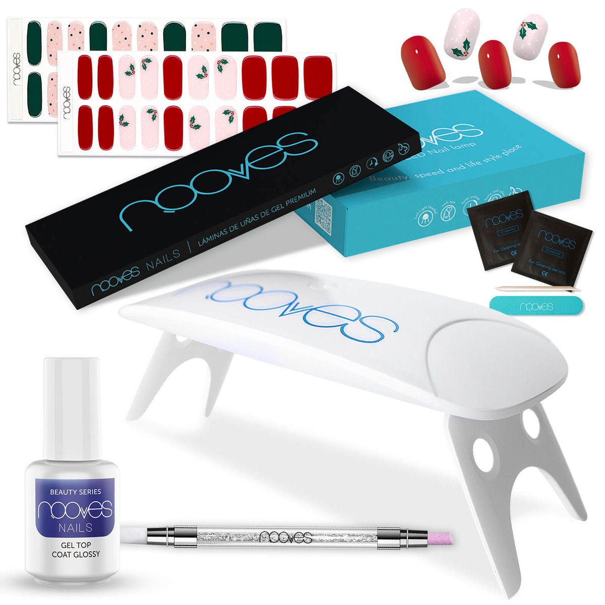 Kit Beauté Noël – Top Coat Aurora & Christmas Kiss