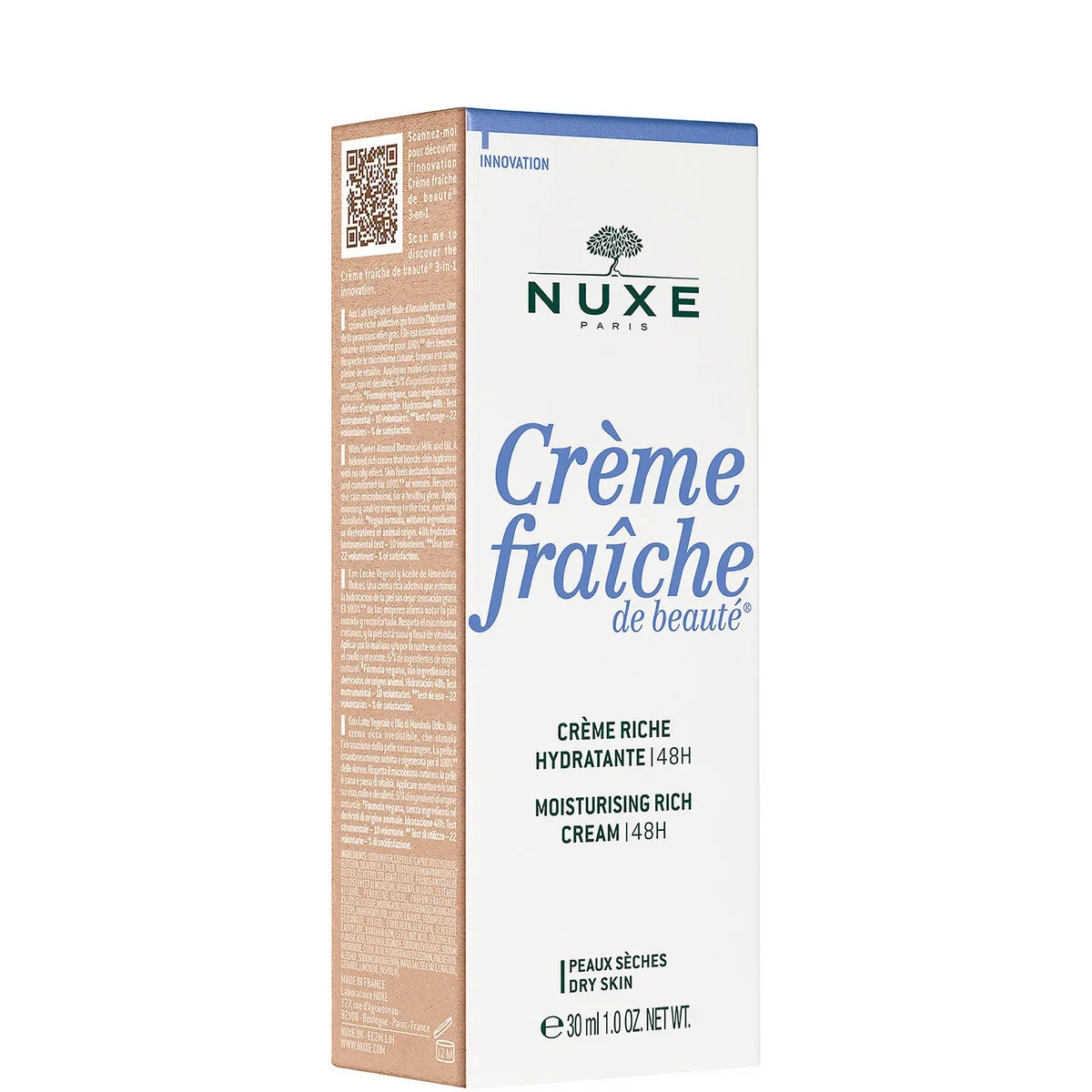Nuxe Crème Fraîche de Beauté – Crème riche hydratante 30 ml