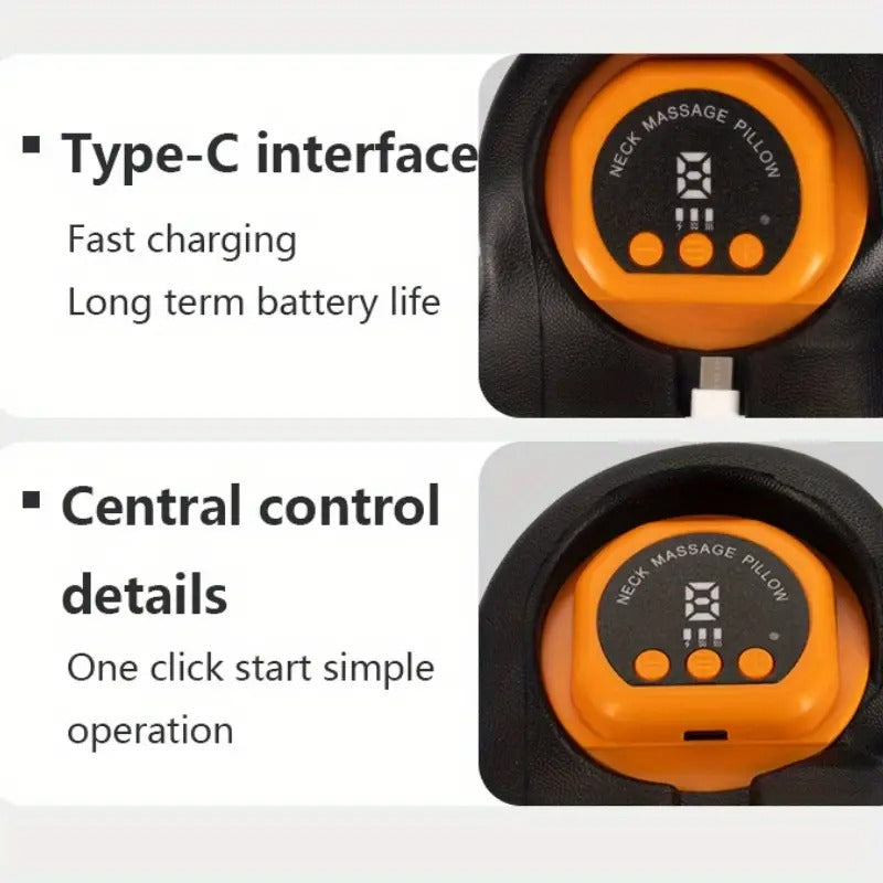 Electric Neck and Shoulder Massager with Heat